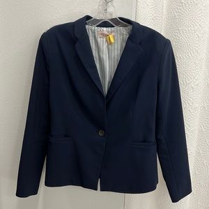 Women navy blue blazer